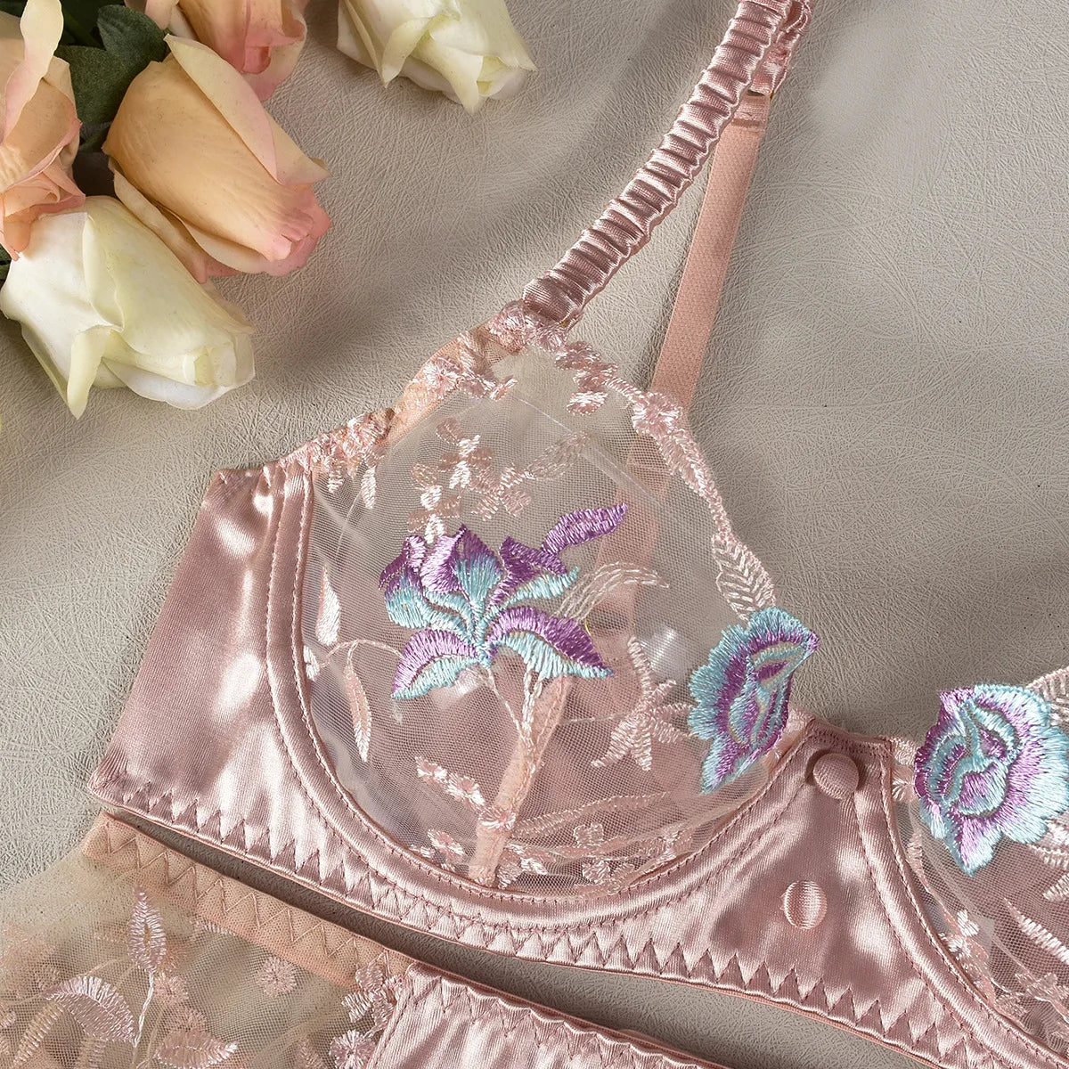 Lingerie Princess Button Rose