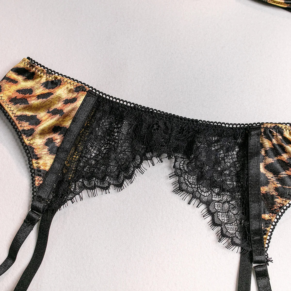 Conjunto Leopard Set 3 peças