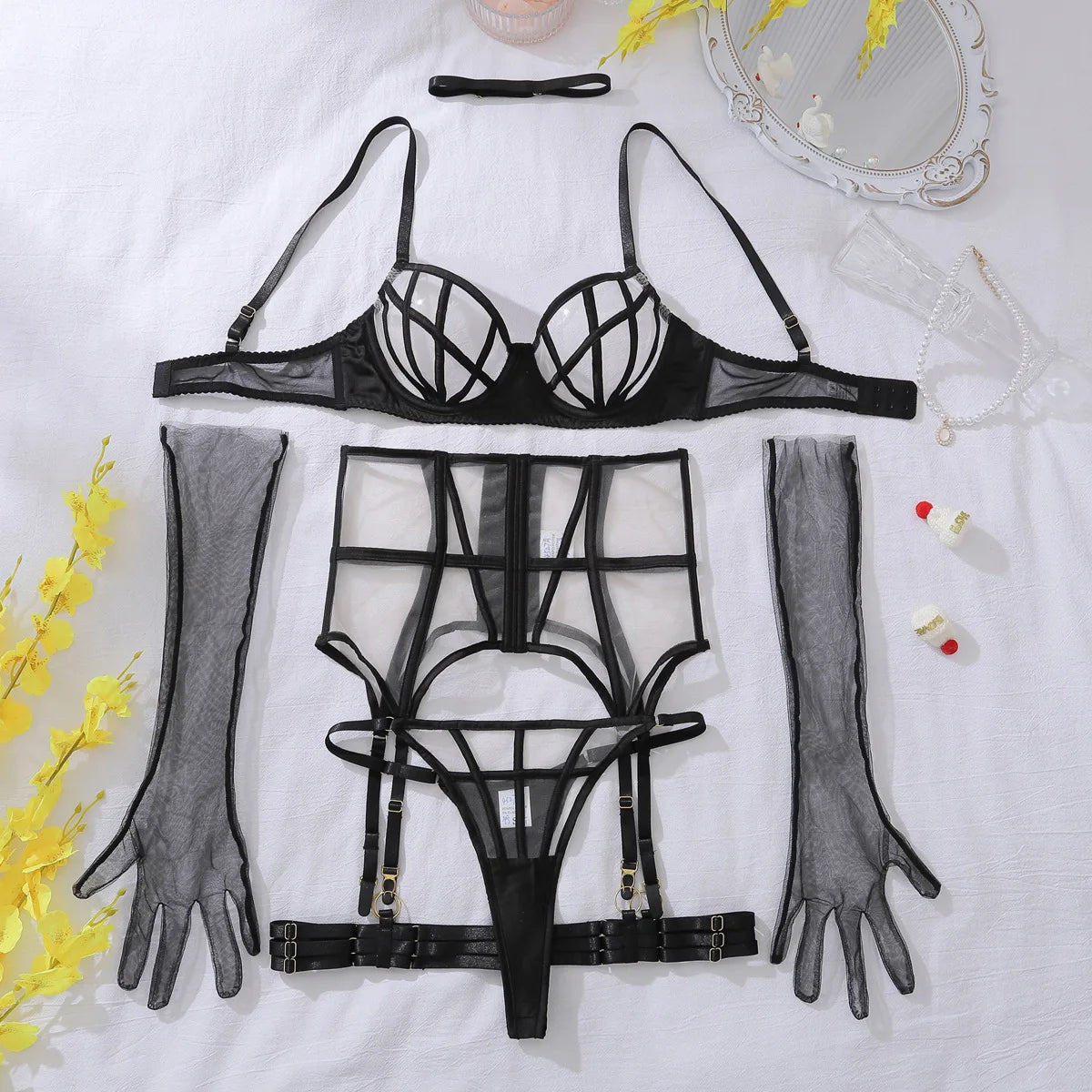 Lingerie Sex Fantasy Bomb 4 Pieces