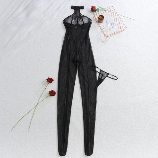Sexy Lingerie Jumpsuit 2PC Set